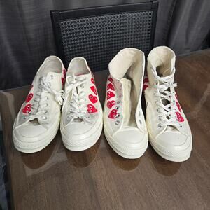 Converse X Comme Des Garcons Sneakers Lot - Men's 9/Women's 11